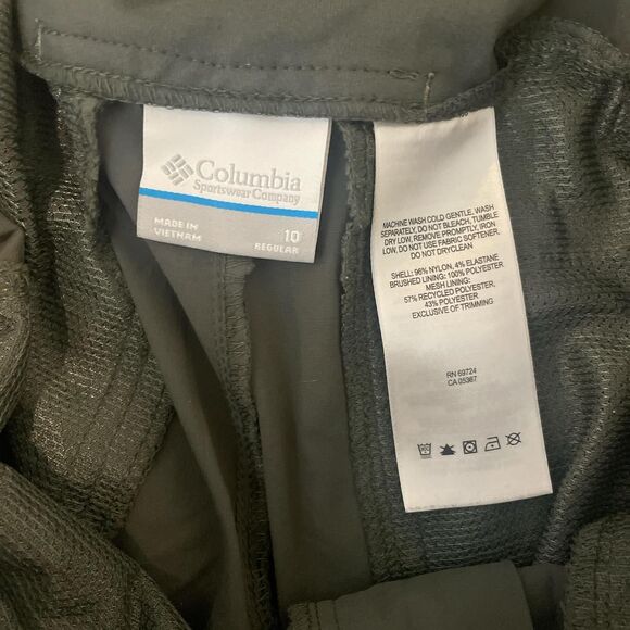 Columbia Omni-Shield pants woman’s convertible khaki hiking pants - Picture 6 of 6